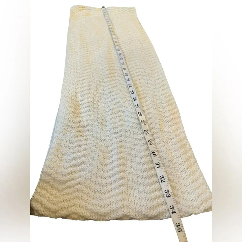 Cotton On White Knit Infinity Scarf Women's One-Size